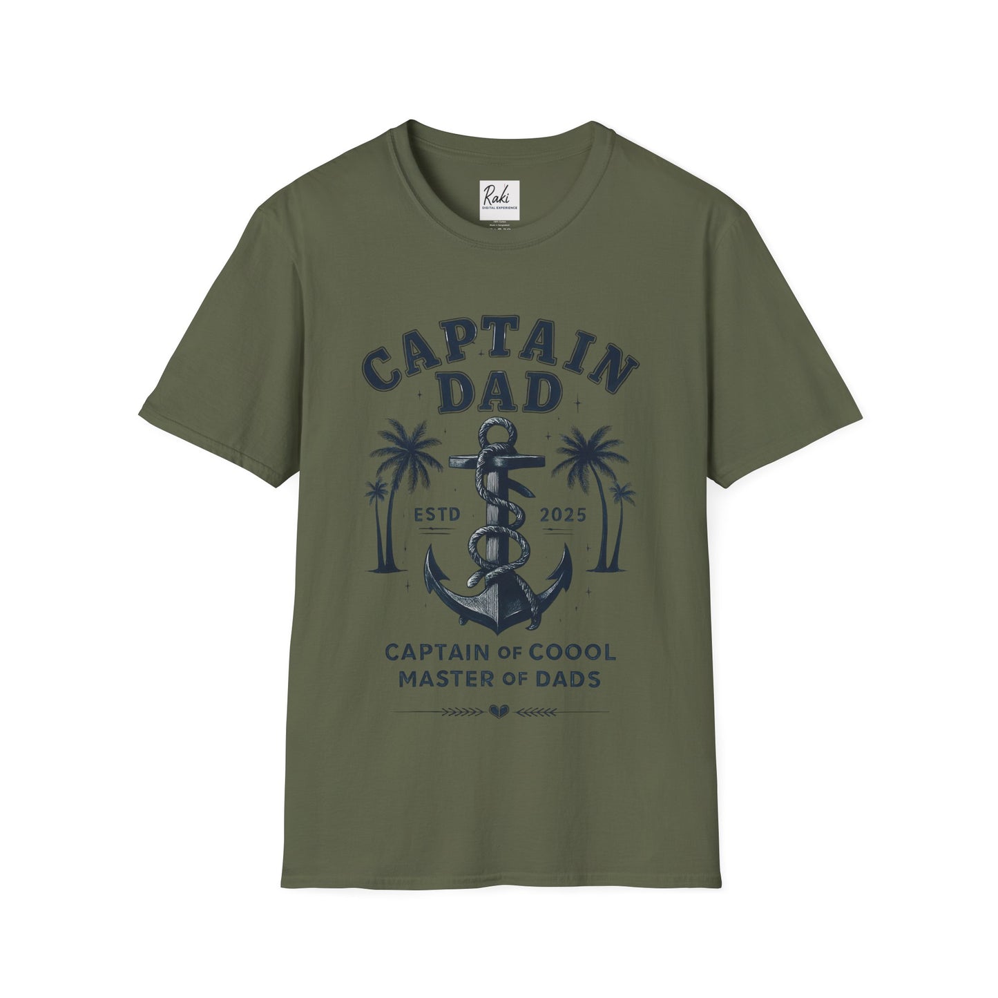Captain Dad Graphic T-Shirt