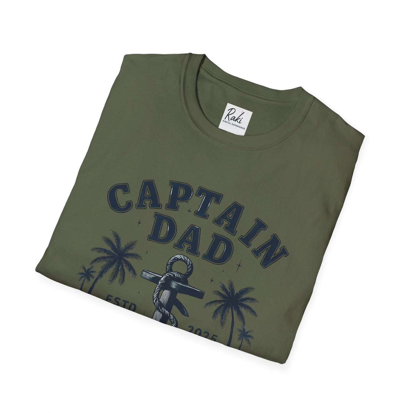 Captain Dad Graphic T-Shirt