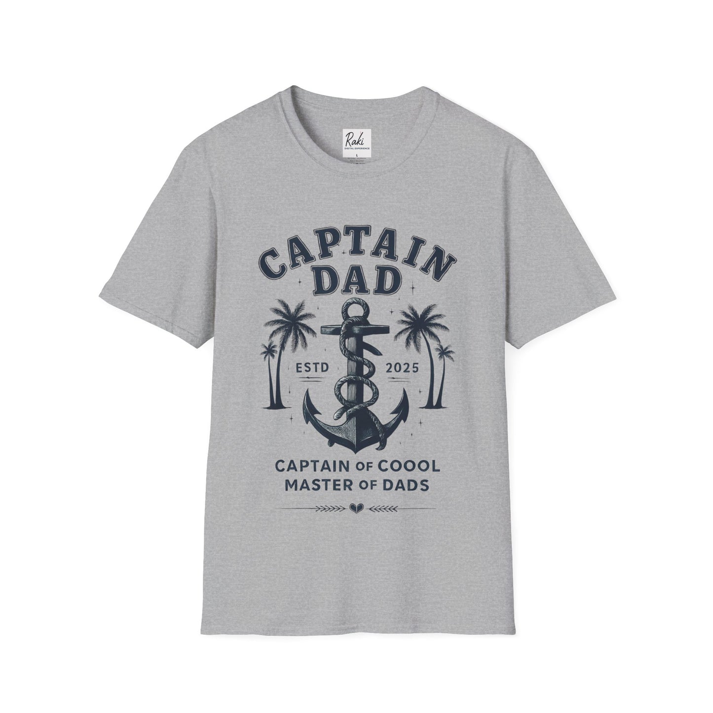 Captain Dad Graphic T-Shirt