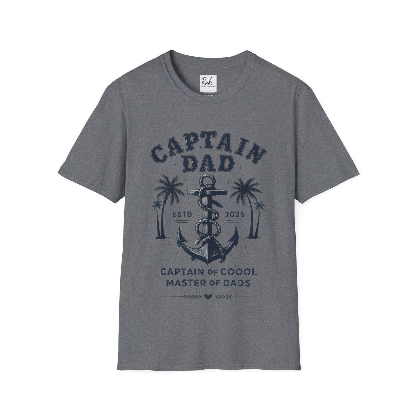 Captain Dad Graphic T-Shirt